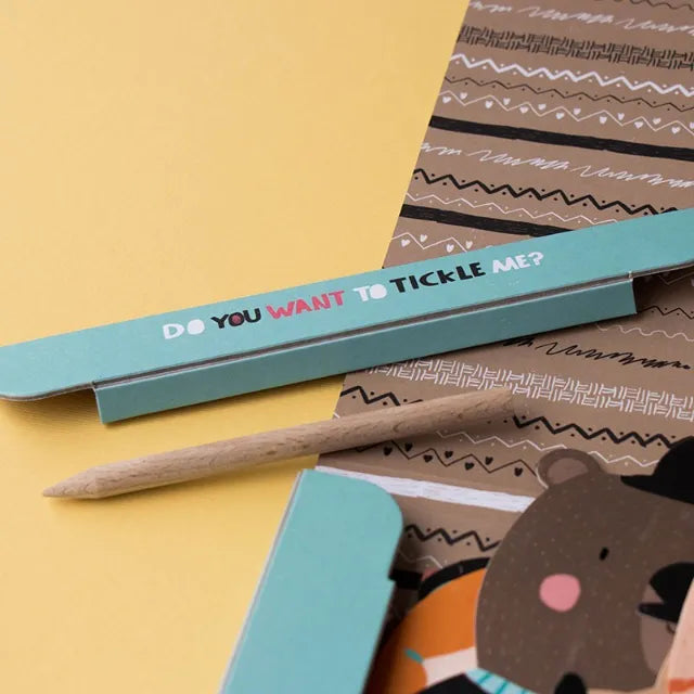 Do You Want to Tickle Me? Scratch Card Activity Set for Kids 4+