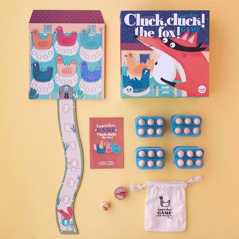 Cooperative board game: Cluck, cluck! The fox, LONDJI