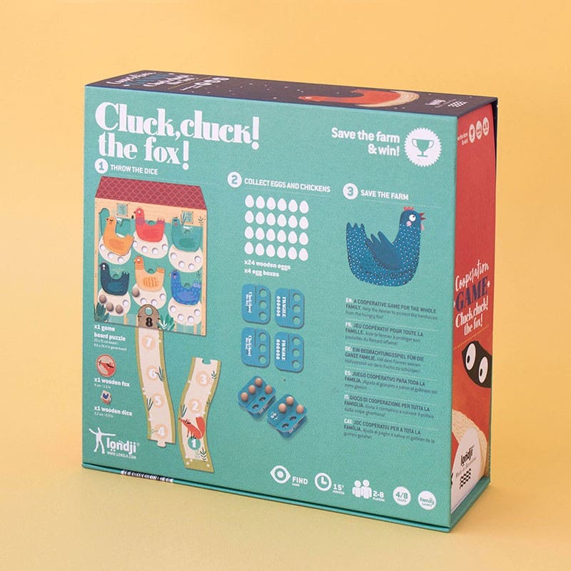 Cooperative board game: Cluck, cluck! The fox, LONDJI