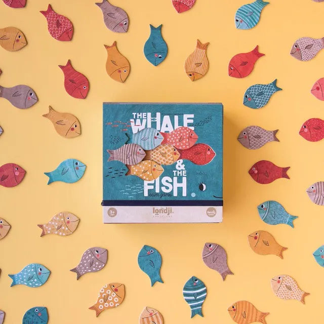 The Whale & the Fish, No-Rules Family Game for Kids 3+