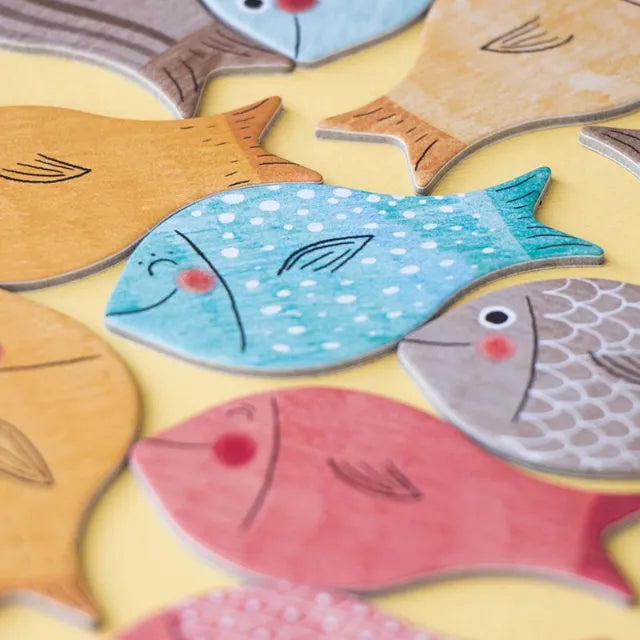 The Whale & the Fish, No-Rules Family Game for Kids 3+