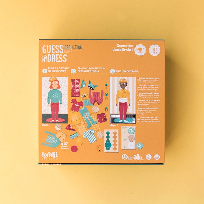 Deduction game: Guess my dress, LONDJI