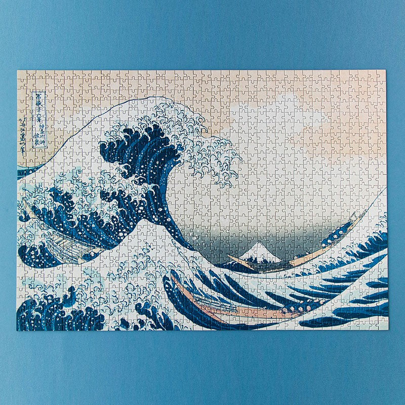 The Wave: 1000 Pieces, Masterpieces Puzzle for Teens & Adults 14+