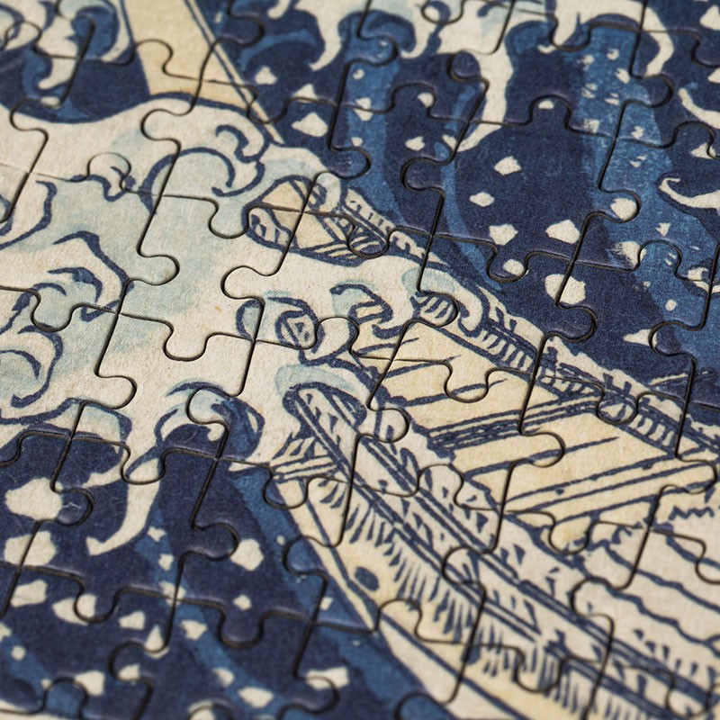 The Wave: 1000 Pieces, Masterpieces Puzzle for Teens & Adults 14+