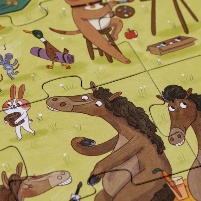 Farmtastic: 36 Pieces, Look & Find Puzzle for Kids 3+