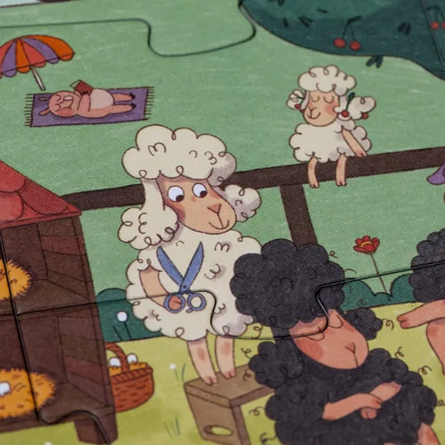 Farmtastic: 36 Pieces, Look & Find Puzzle for Kids 3+