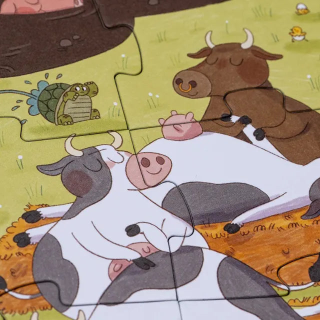 Farmtastic: 36 Pieces, Look & Find Puzzle for Kids 3+