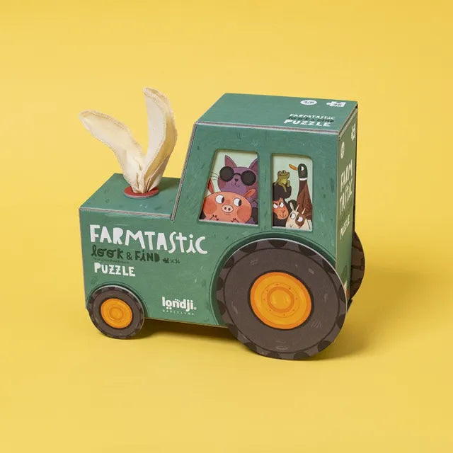 Farmtastic: 36 Pieces, Look & Find Puzzle for Kids 3+
