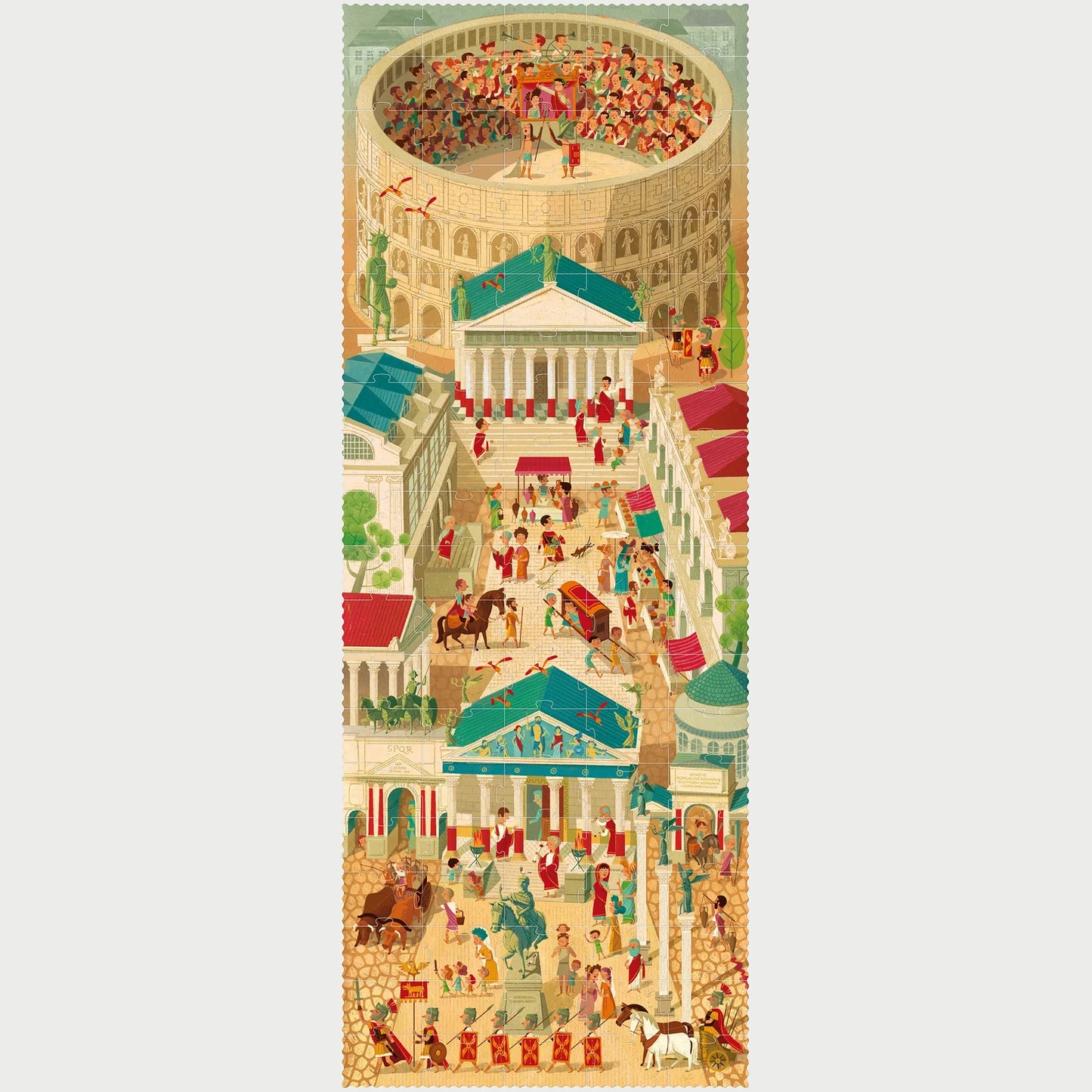 Go to Rome: 100 Pieces, Observation Puzzle