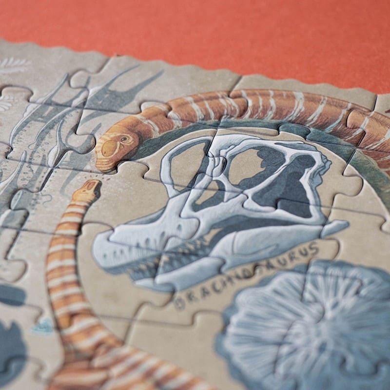 Look and Learn Puzzle 350 pcs: Dinos Explorer, LONDJI