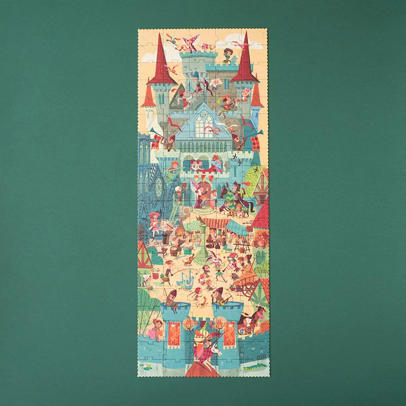 Puzzle 100 pcs: Go to the Medieval Times, LONDJI