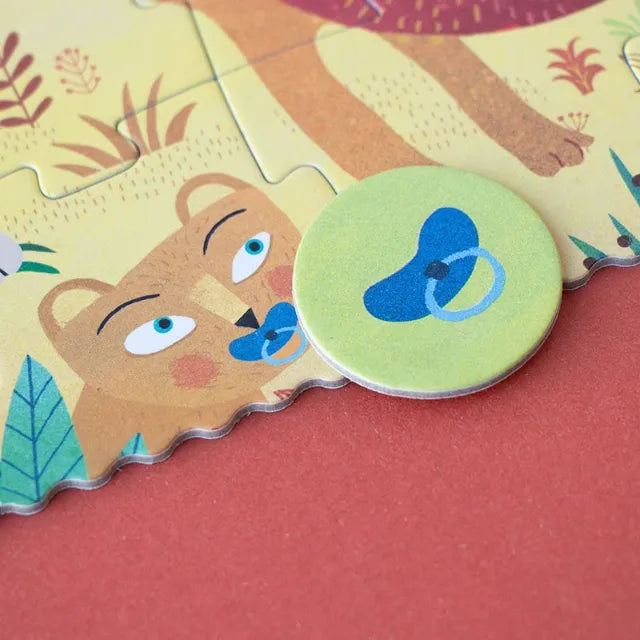 My Little Jungle: 24 Pieces, Look & Find First Pocket Puzzle for Kids 1+