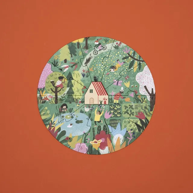 A Home for Nature: 4 Puzzles x 10 Pieces, First Puzzle Set for Kids 1+