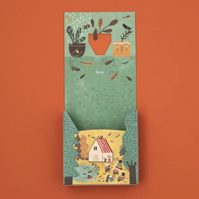 A Home for Nature: 4 Puzzles x 10 Pieces, First Puzzle Set for Kids 1+