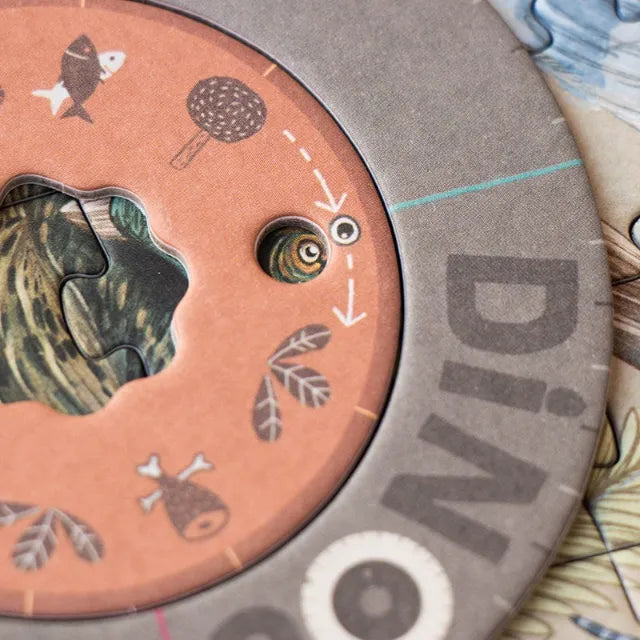 Dinos Explorer: 350 Pieces, Look and Learn Puzzle