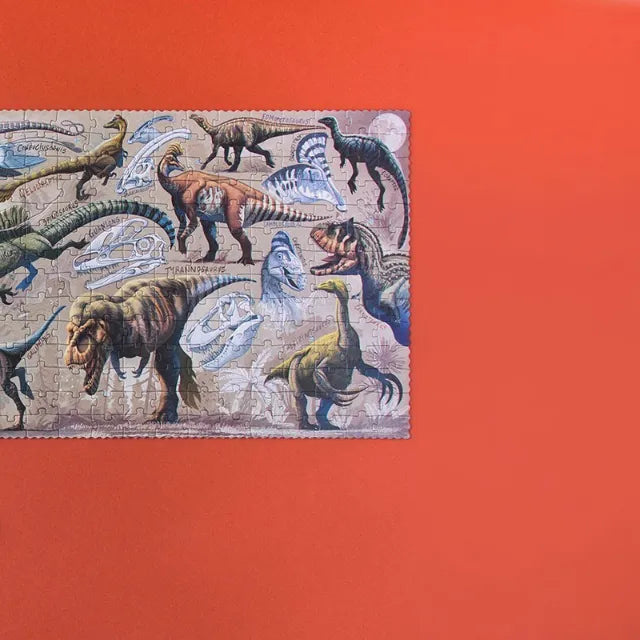 Dinos Explorer: 350 Pieces, Look and Learn Puzzle
