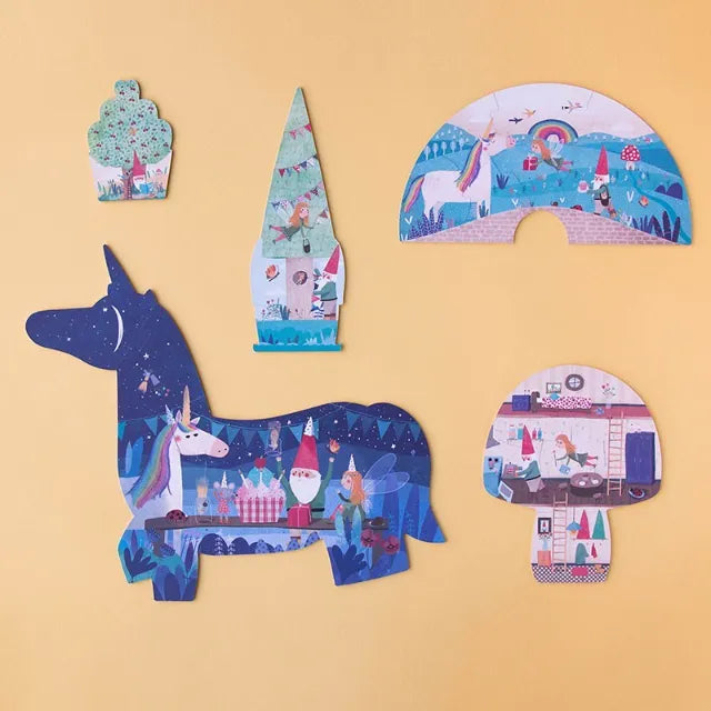 Happy Birthday Unicorn, First Puzzle Set for Kids 2+