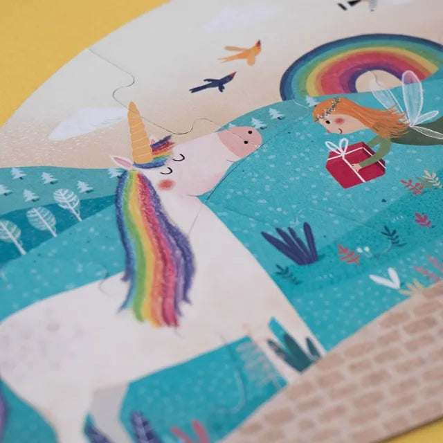 Happy Birthday Unicorn, First Puzzle Set for Kids 2+