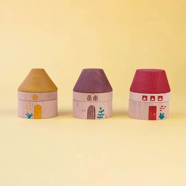 My Three Little Pigs, Wooden Toy for Kids 2+