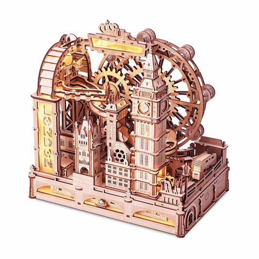 Wooden 3D Puzzle: London Marble Run EGB01, ROKR