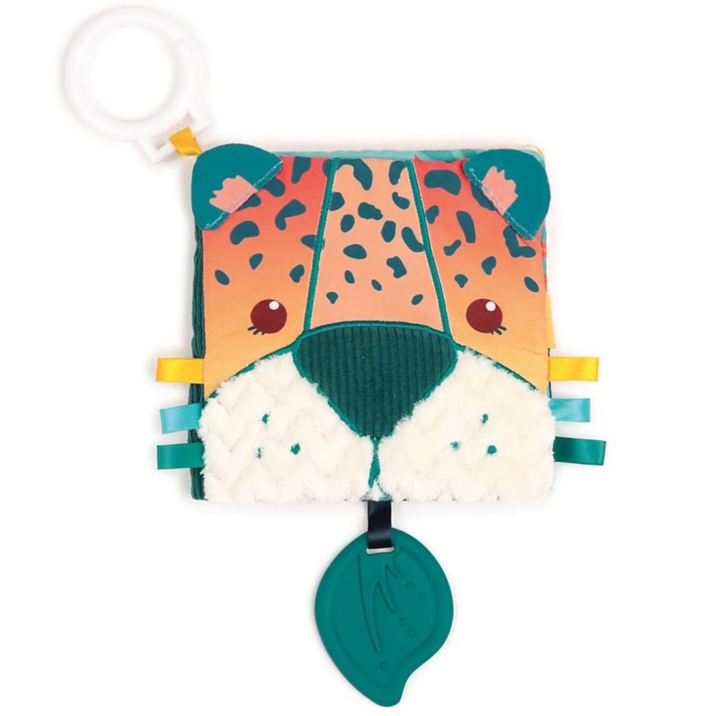 Jungle, Soft Fabric Book, For Babies, 7 Sensory Activities