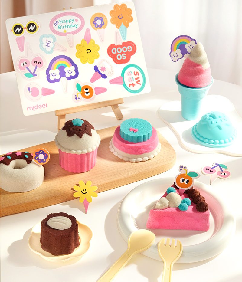 Color Magic Sand Play Set: Sweet Treaties, Mideer