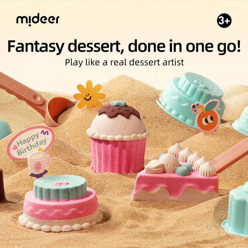 Color Magic Sand Play Set: Sweet Treaties, Mideer