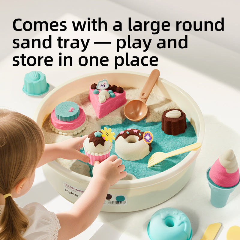Color Magic Sand Play Set: Sweet Treaties, Mideer
