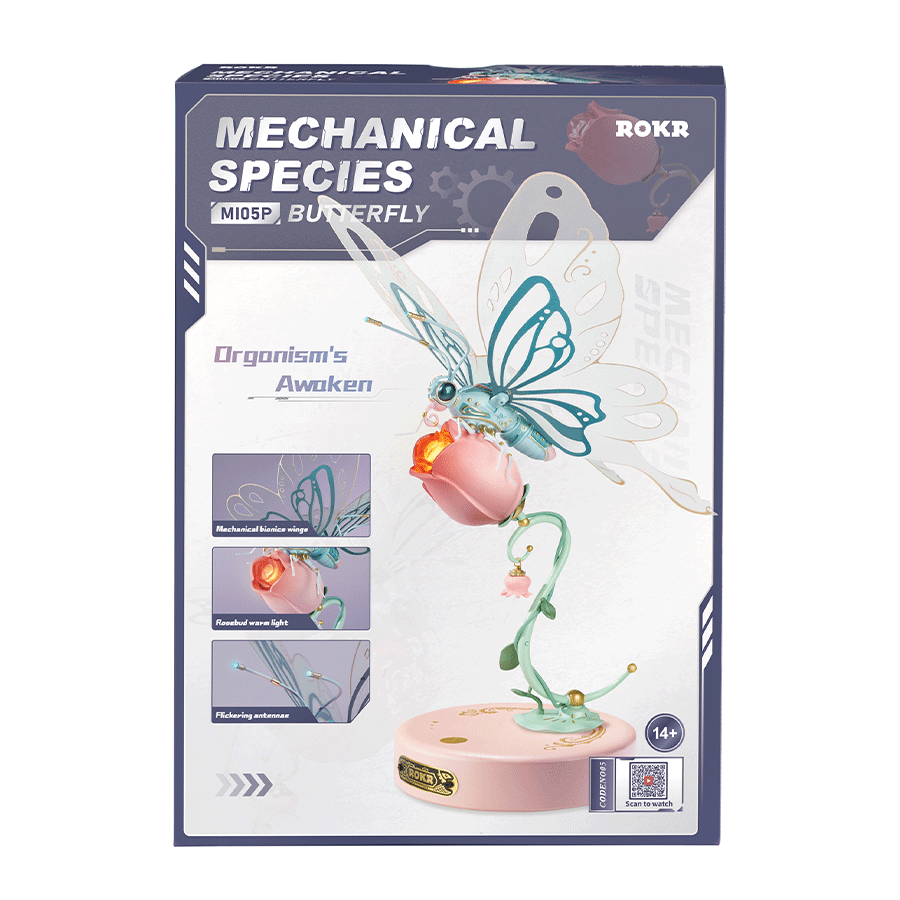 ROKR Butterfly Pink MI05P