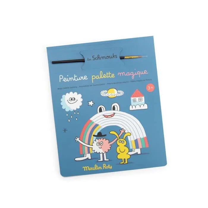 Μαγική Παλέτα Ζωγραφικής για 3+: Les Schmouks, Moulin Roty