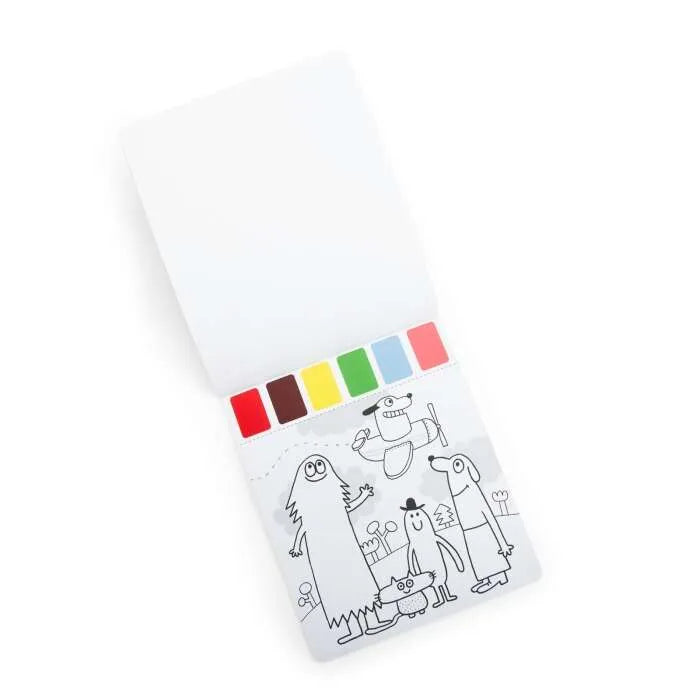 Μαγική Παλέτα Ζωγραφικής για 3+: Les Schmouks, Moulin Roty