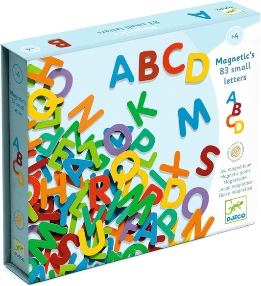 Magnetic's 83 small letters Djeco