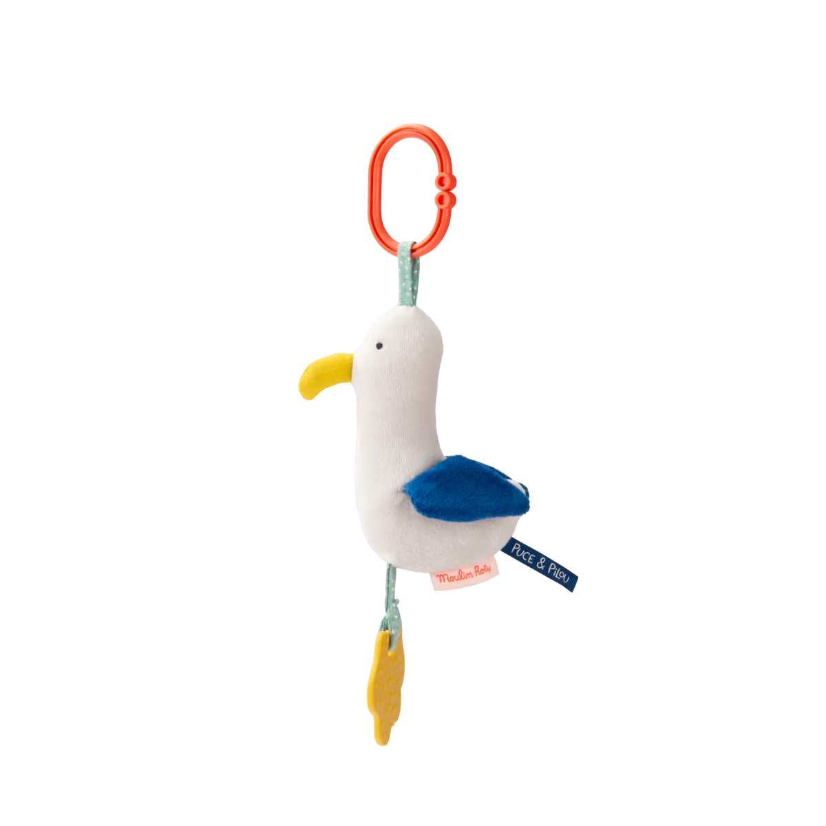 Подвесная игрушка для детей от 1 года Чайка Марко: Puce & Pilou, Moulin Roty