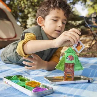 Travel Set microMAGS 24-Piece: Treehouse, Magna-Tiles