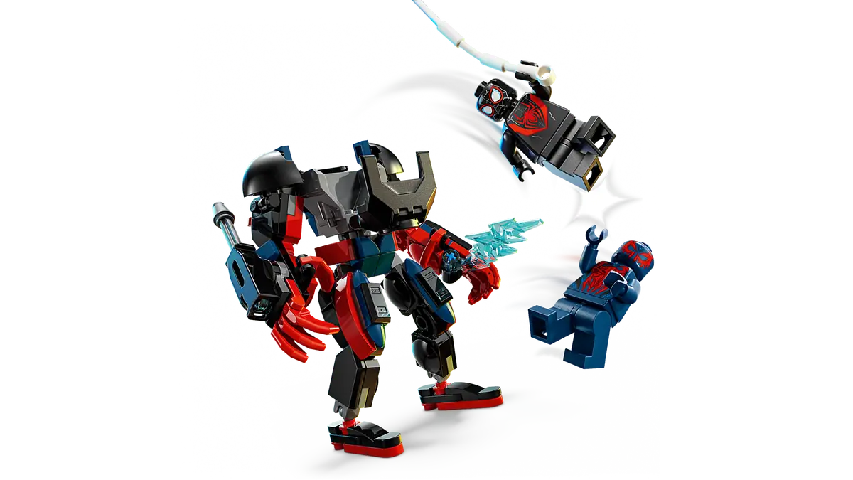 Miles Morales Mech vs. Spider-Man 2099, Lego Marvel 76337