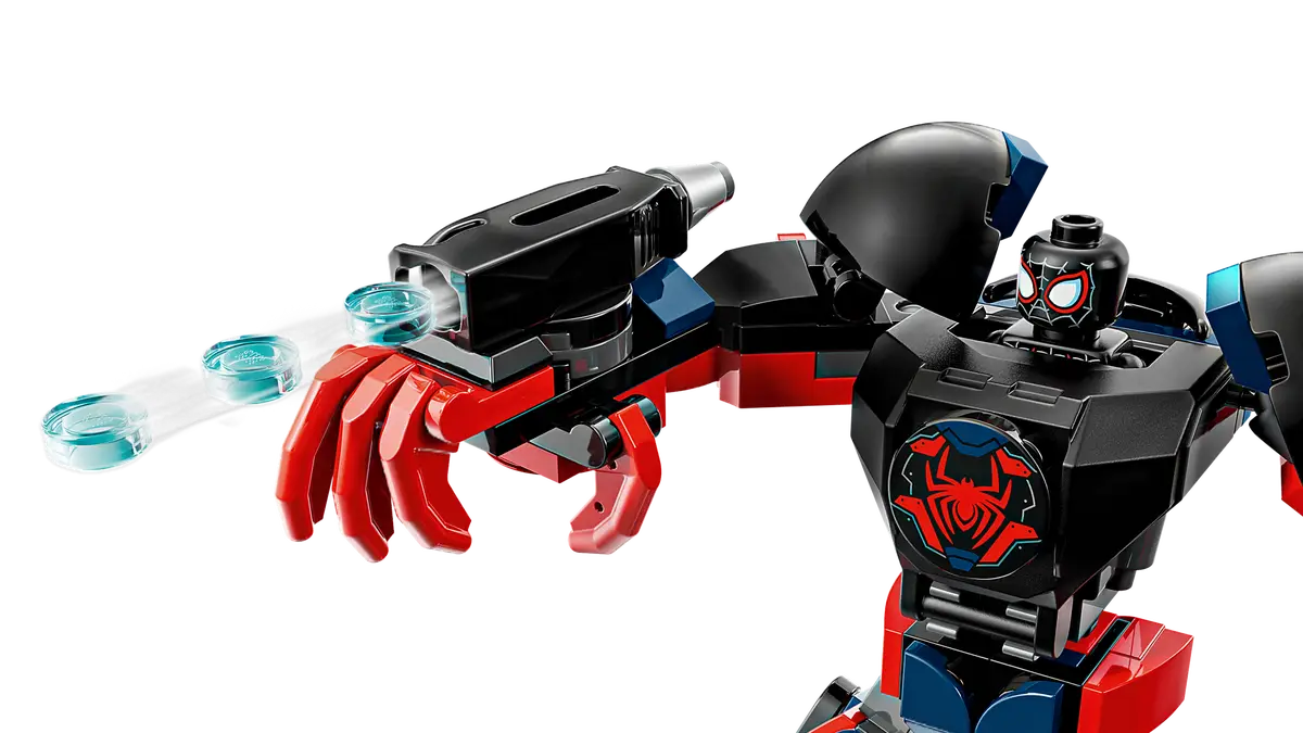 Miles Morales Mech vs. Spider-Man 2099, Lego Marvel 76337