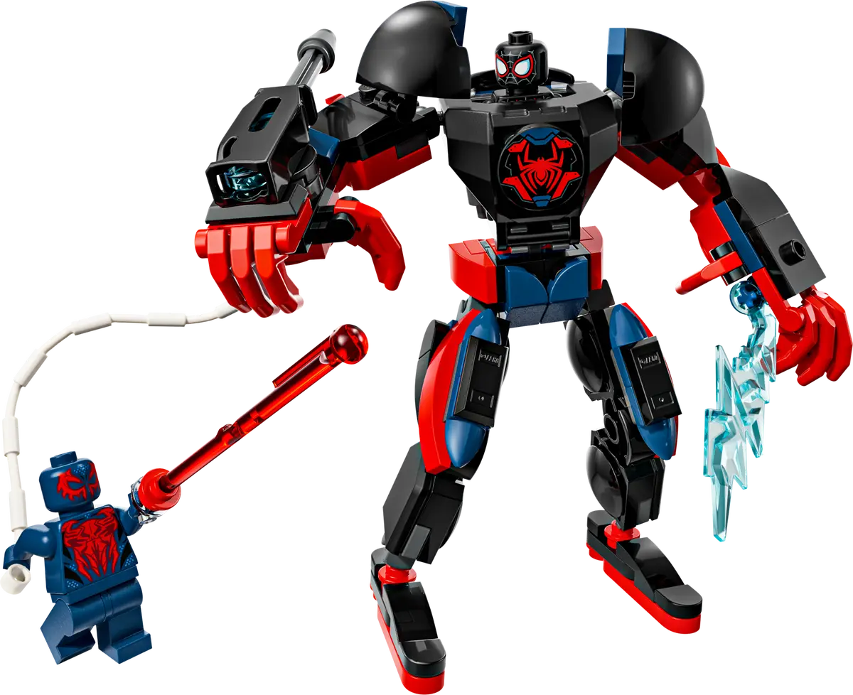 Miles Morales Mech vs. Spider-Man 2099, Lego Marvel 76337