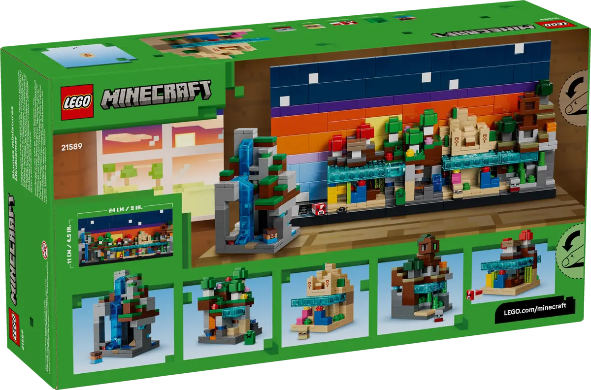 Mini Biomes 21589, Lego Minecraft
