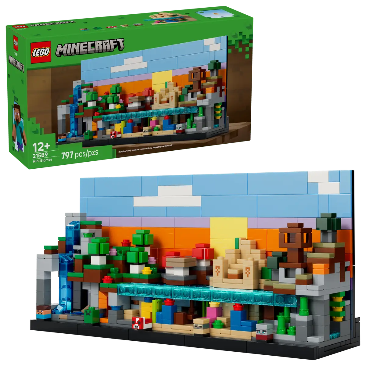 Mini Biomes 21589, Lego Minecraft