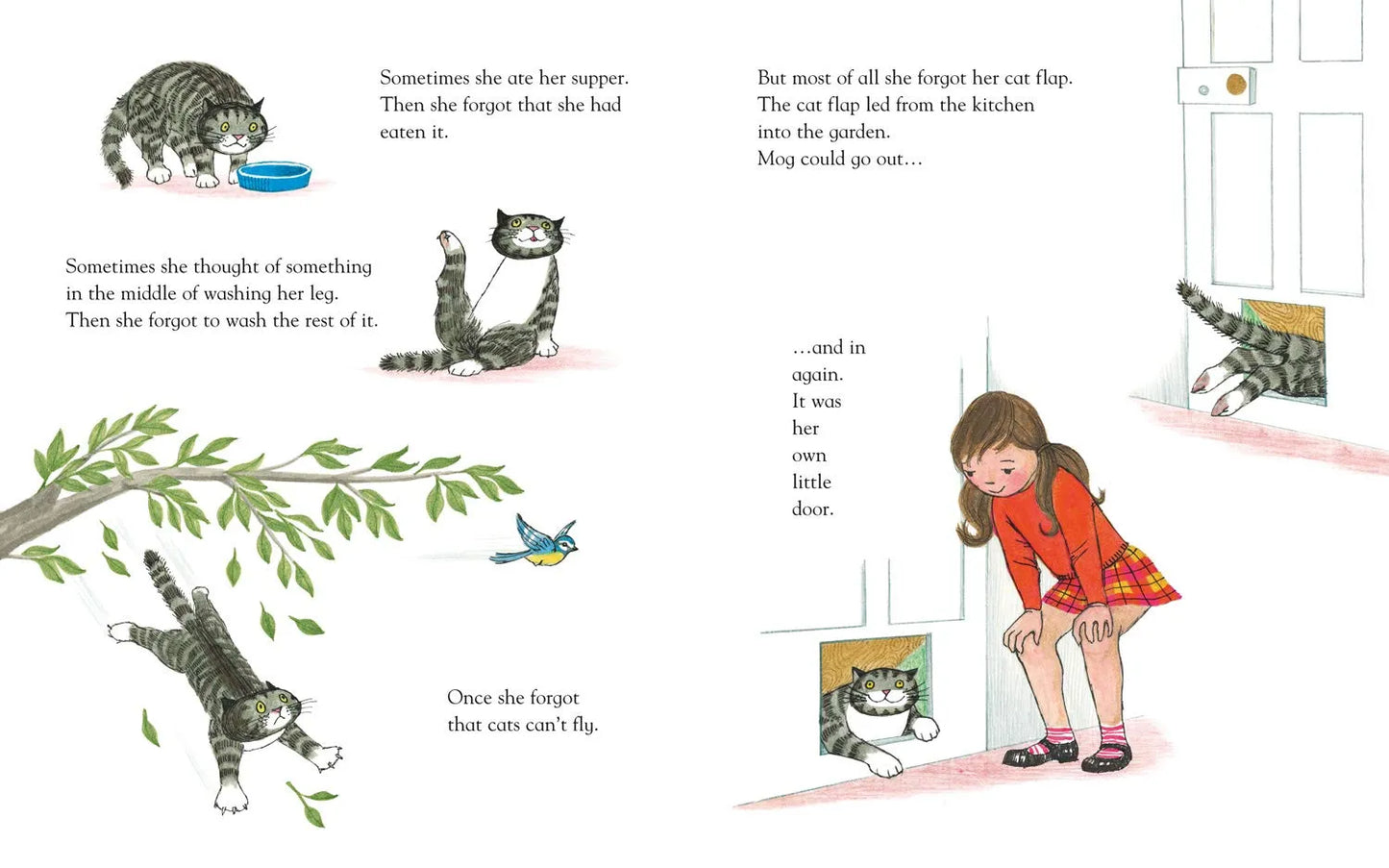 Mog the Forgetful Cat, Board Book for Kids 1+, English Language