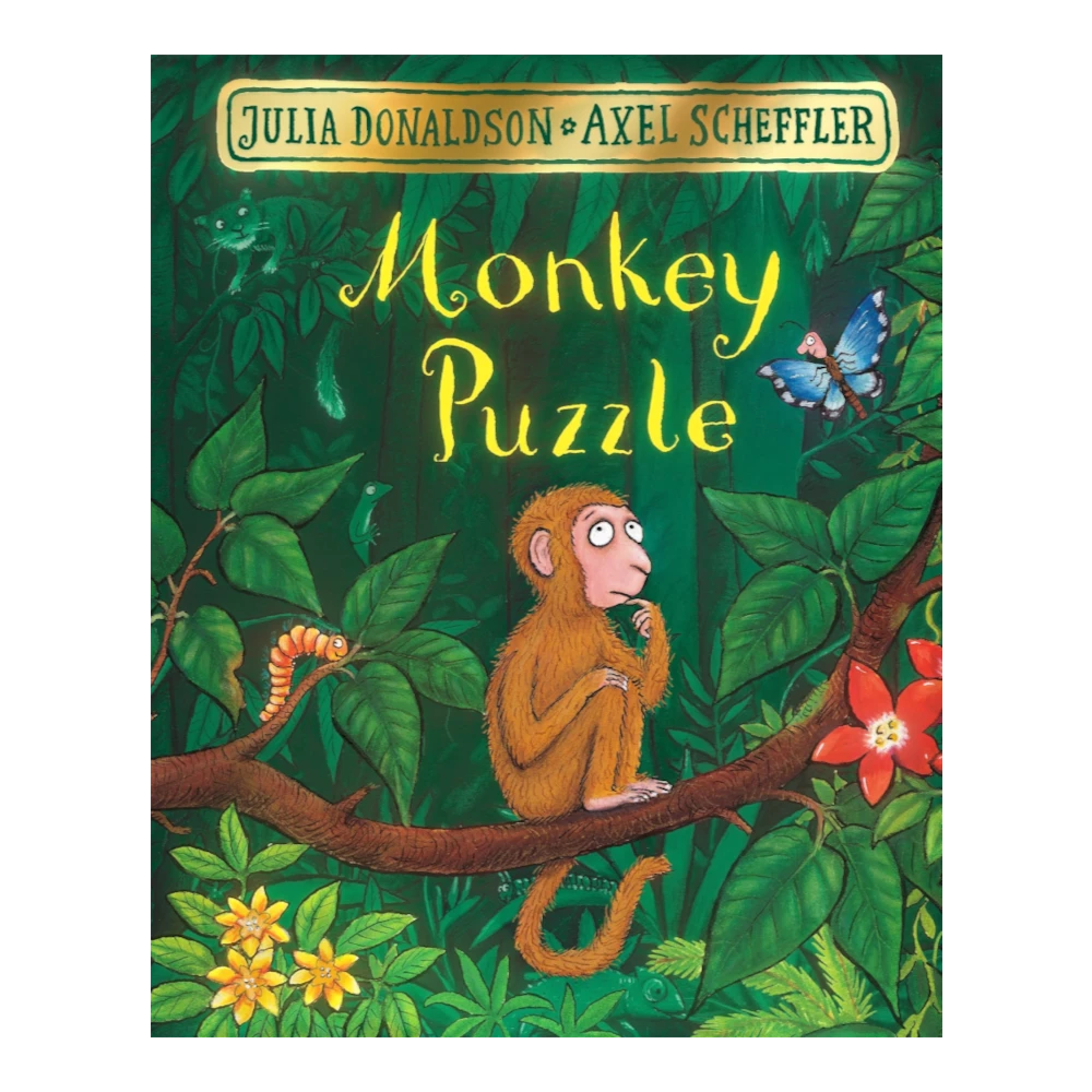 Monkey Puzzle, Board Book for Kids 1+, Julia Donaldson, English Language