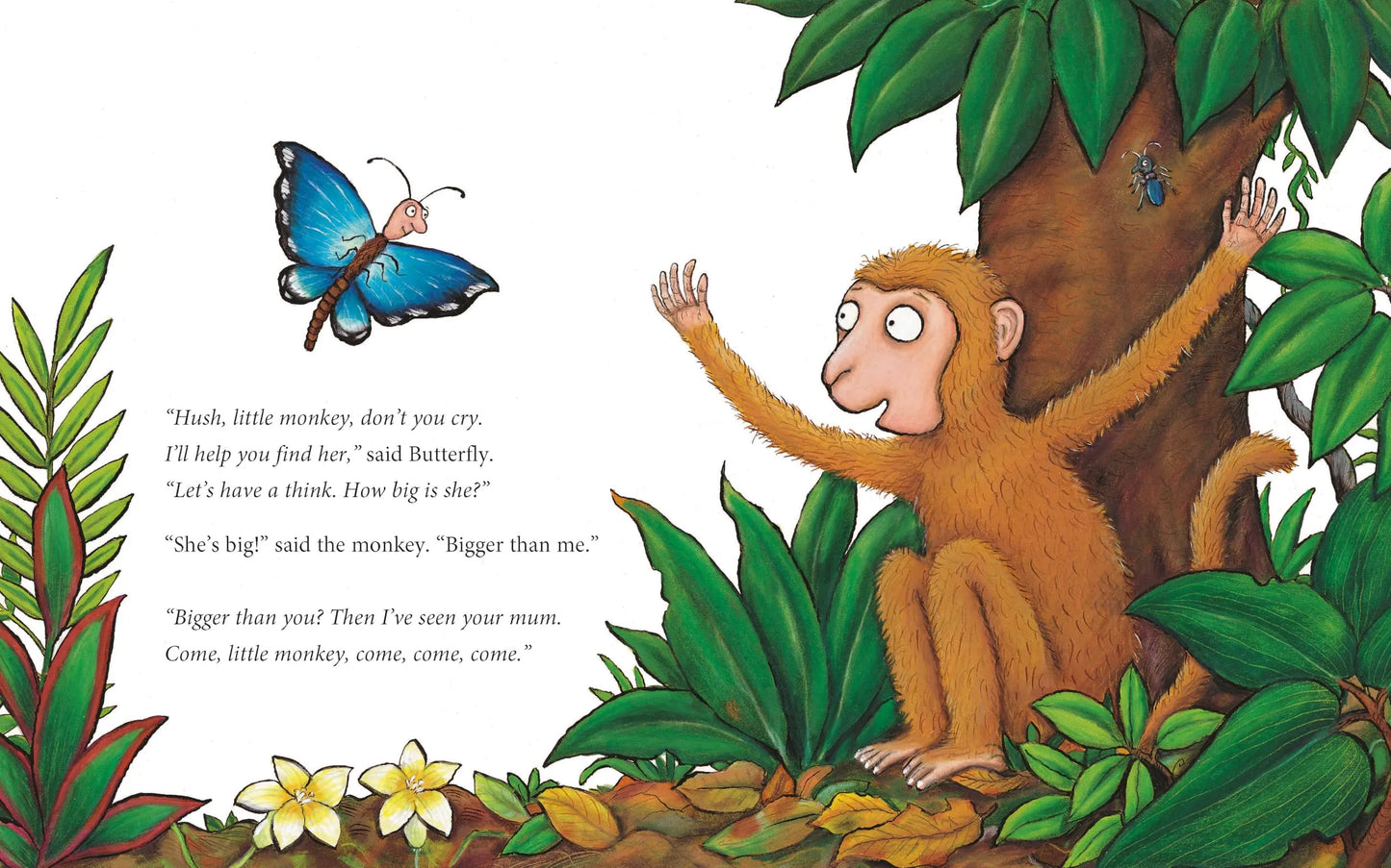 Monkey Puzzle, Board Book for Kids 1+, Julia Donaldson, English Language