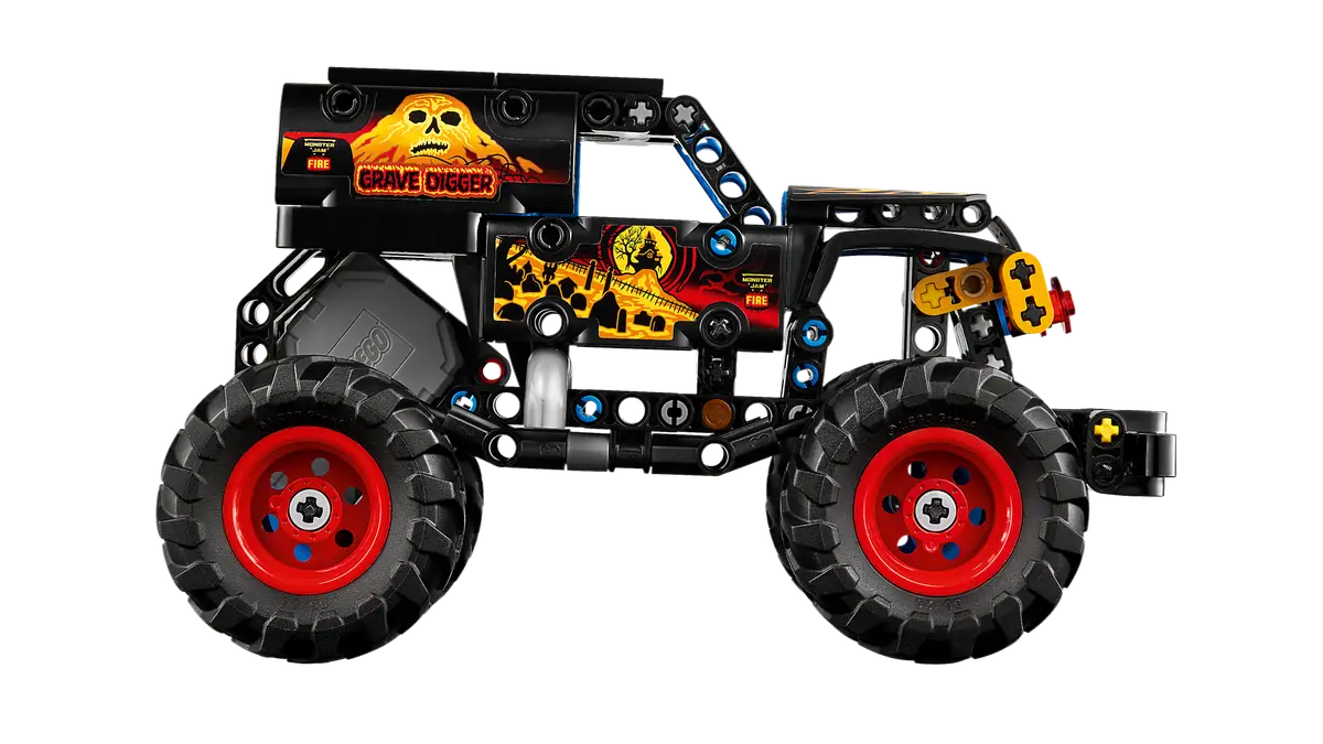Monster Jam™ Grave Digger™ Fire and Ice 42219, Lego Technic