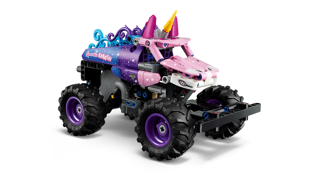 Monster Jam™ Sparkle Smash™ Pull-Back 42220, Lego Technic