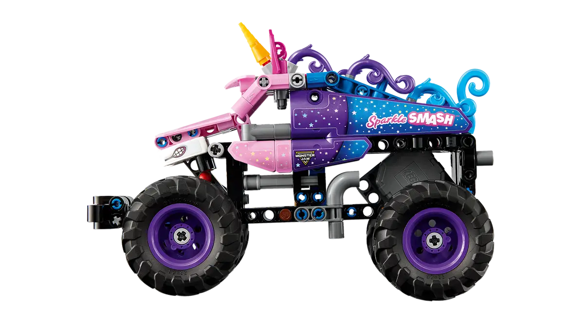 Monster Jam™ Sparkle Smash™ Pull-Back 42220, Lego Technic