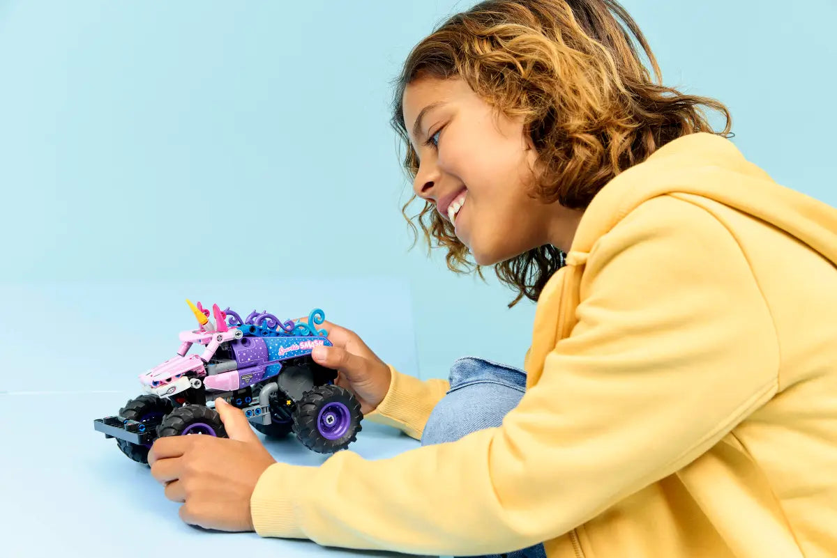 Monster Jam™ Sparkle Smash™ Pull-Back 42220, Lego Technic