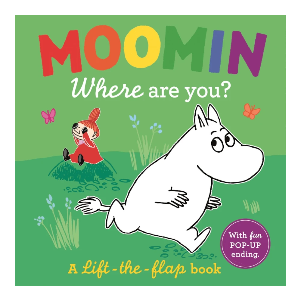 Moomin, Where Are You?, Lift-the-Flap Board Book for Kids 0+, English Language