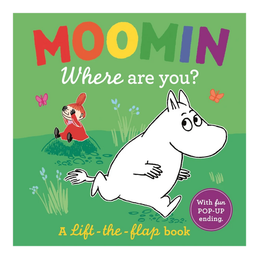 Moomin, Where Are You?, Lift-the-Flap Board Book for Kids 0+, English Language