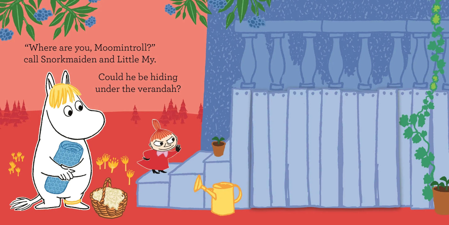 Moomin, Where Are You?, Lift-the-Flap Board Book for Kids 0+, English Language