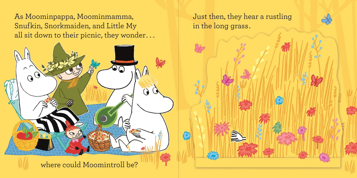 Moomin, Where Are You?, Lift-the-Flap Board Book for Kids 0+, English Language